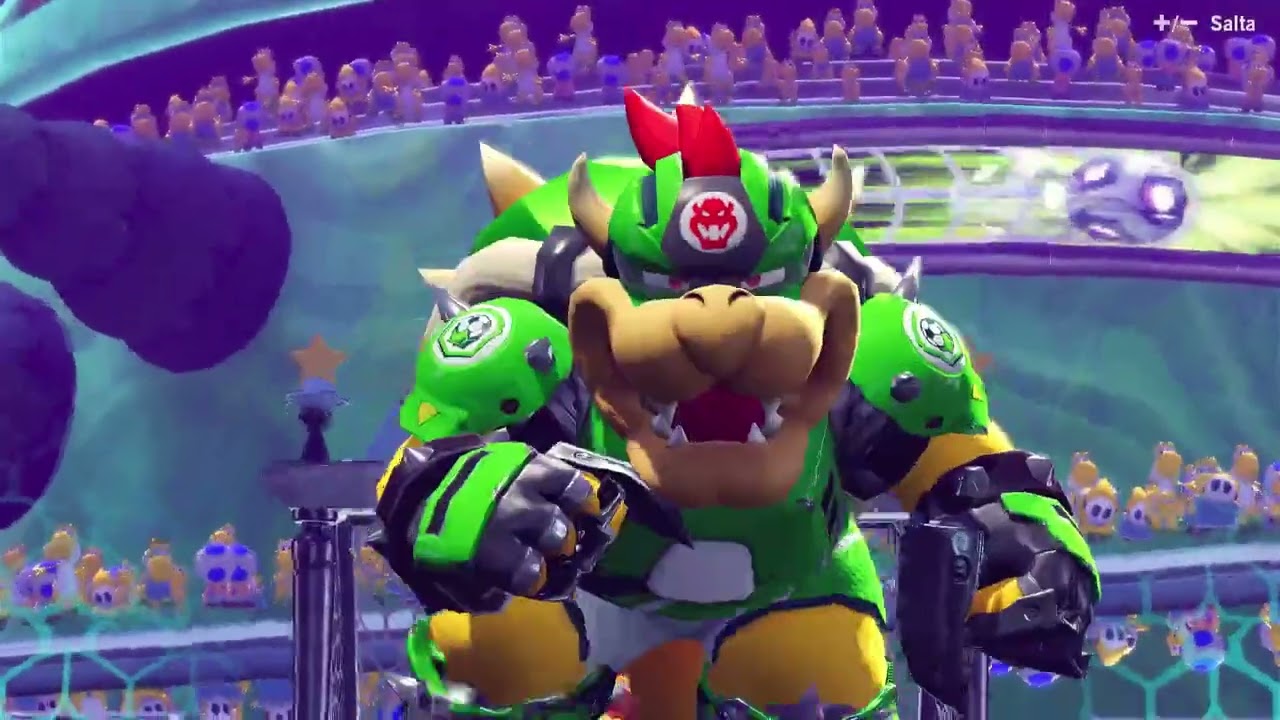MARIO STRIKERS BATTLE LEAGUE FOOTBALL TEAM PEACH VS TEAM ROSALIDA PART 5 [BIRTHDAY SPECIAL]