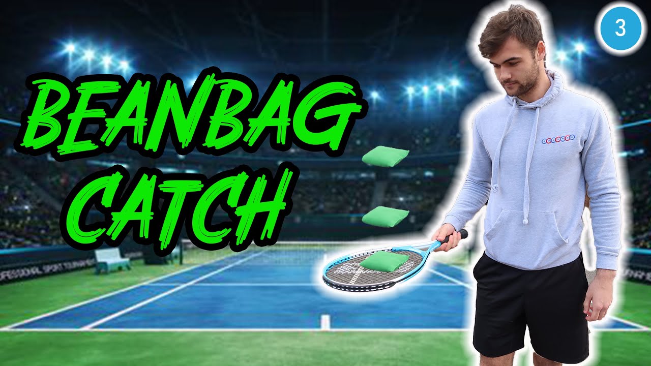 Tennis Skills Tutorial | Beanbag Catch Ep3