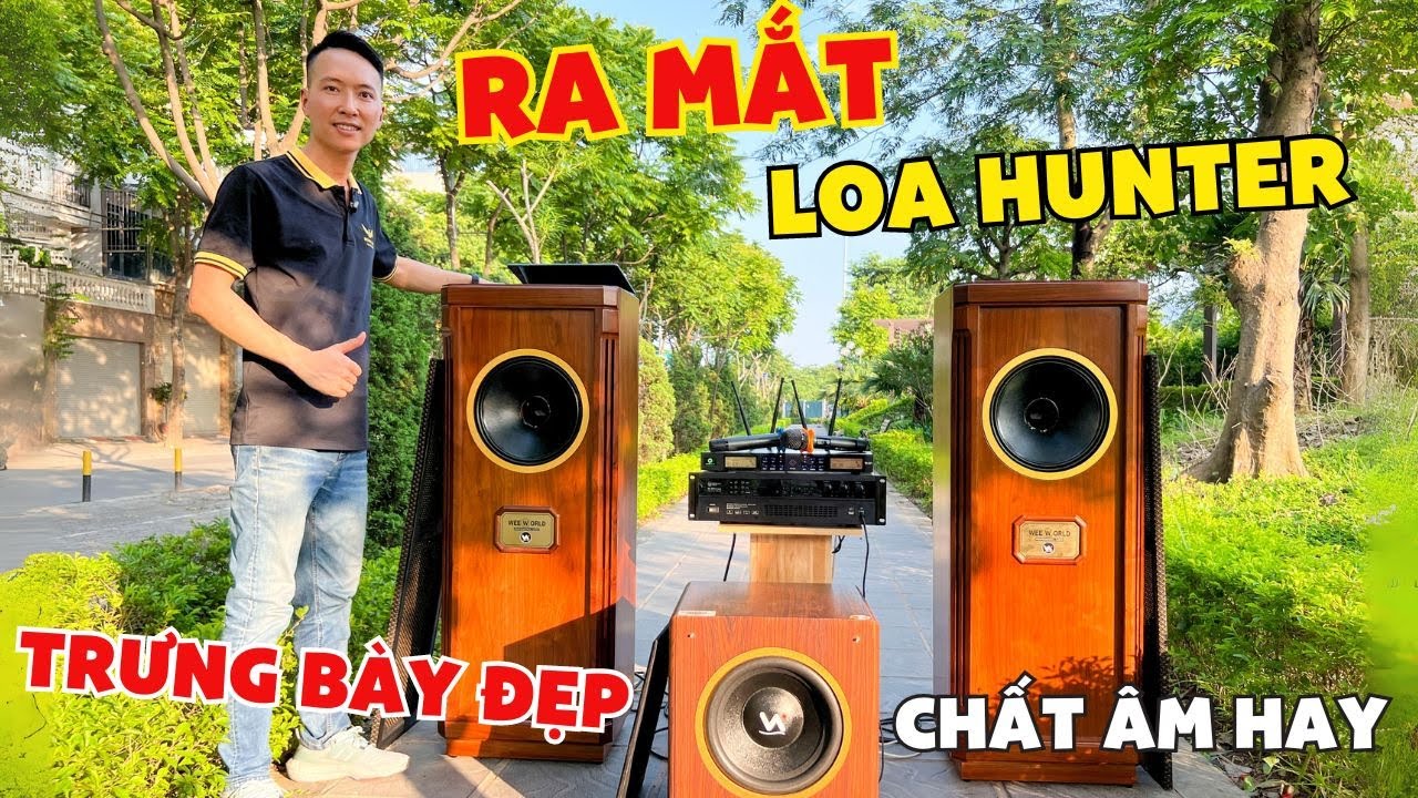 Ra mắt Hunter Pro - dàn karaoke thiết kế sang trọng, chất âm hay đáng chơi nhất tầm giá 40.500.000đ