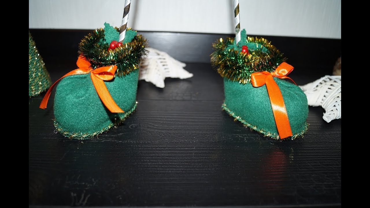 Сапожки для ёлочки-топотушки 🎄