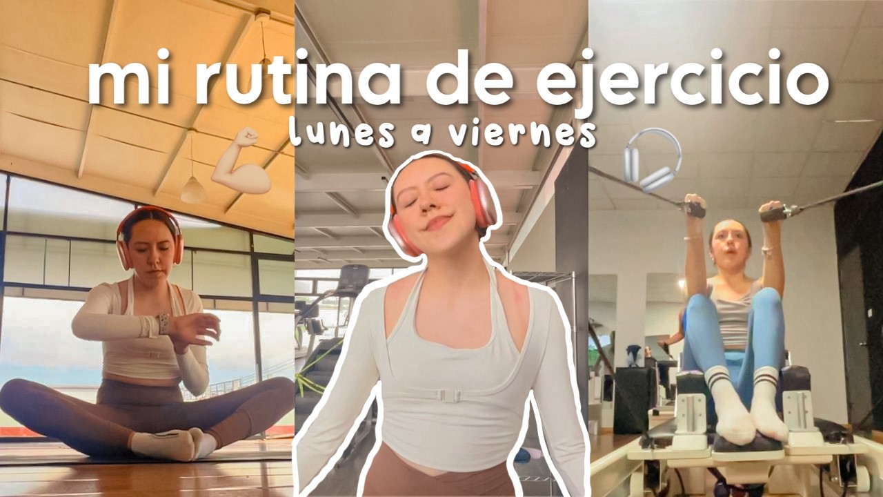 Mi rutina de ejercicio de lunes a viernes  💪🏼  | Haul HALARA MÉXICO ¿Vale la pena?