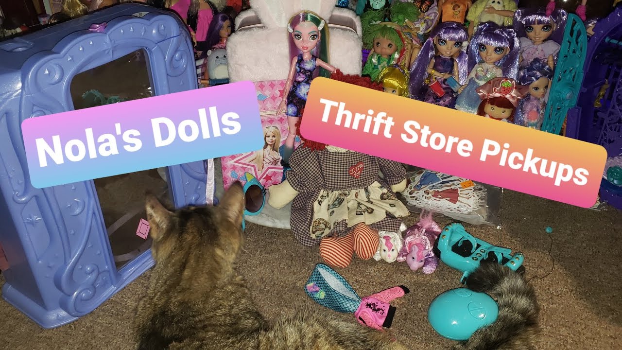 Dolls after Dark, Thrift Store Pickups!