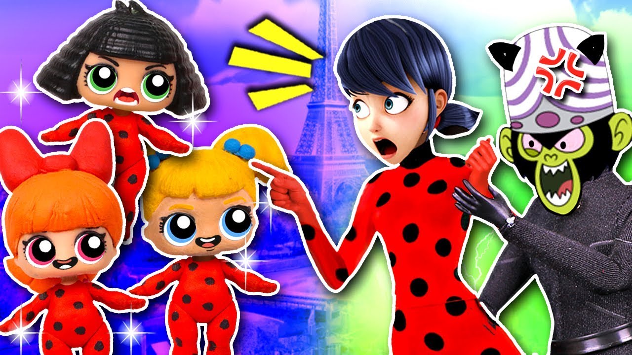 LADYBUG SALVA a las CHICAS SUPERPODEROSAS!  🌈 Juguetes Fantásticos
