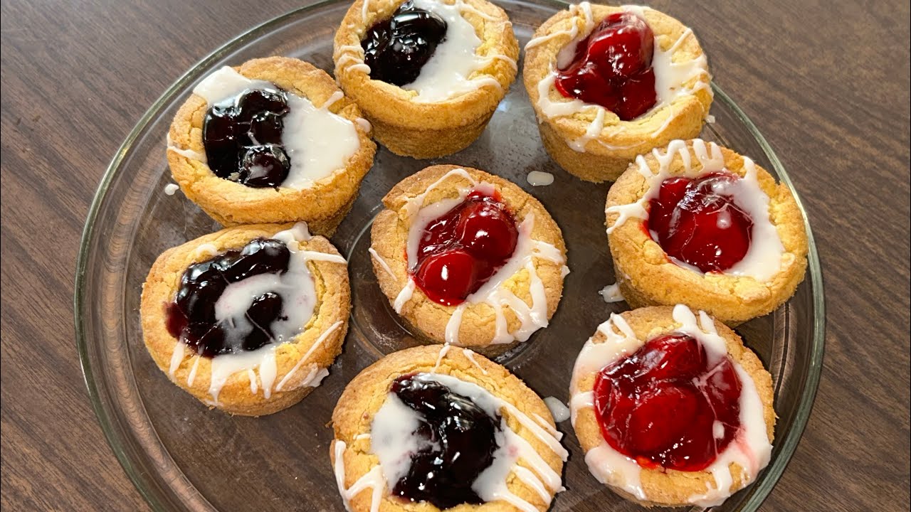 Mixed Berry Cookie Cups Recipe - How To Make Mixed Berry Cookie Cups - Ellen’s Homemade Delights