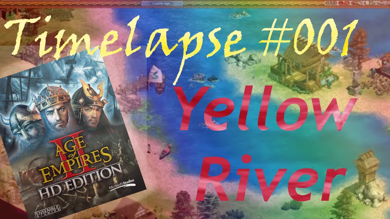 Scenario Editor Timelapse #001: Yellow River [Age of Empires 2]