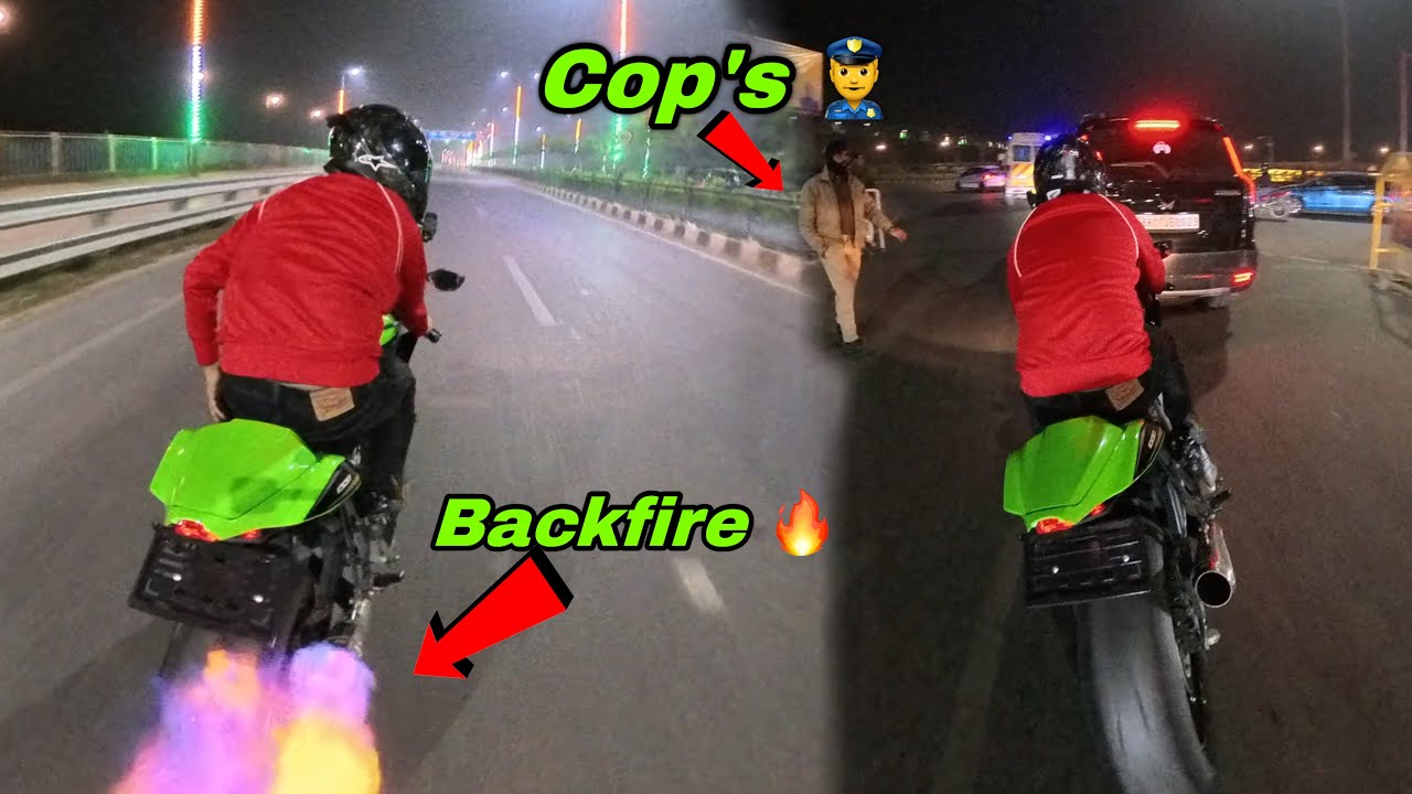 FINALLY Apni ZX-10R ka DB Killer Nikal Diya & Again Police tried to Catch me 🤬