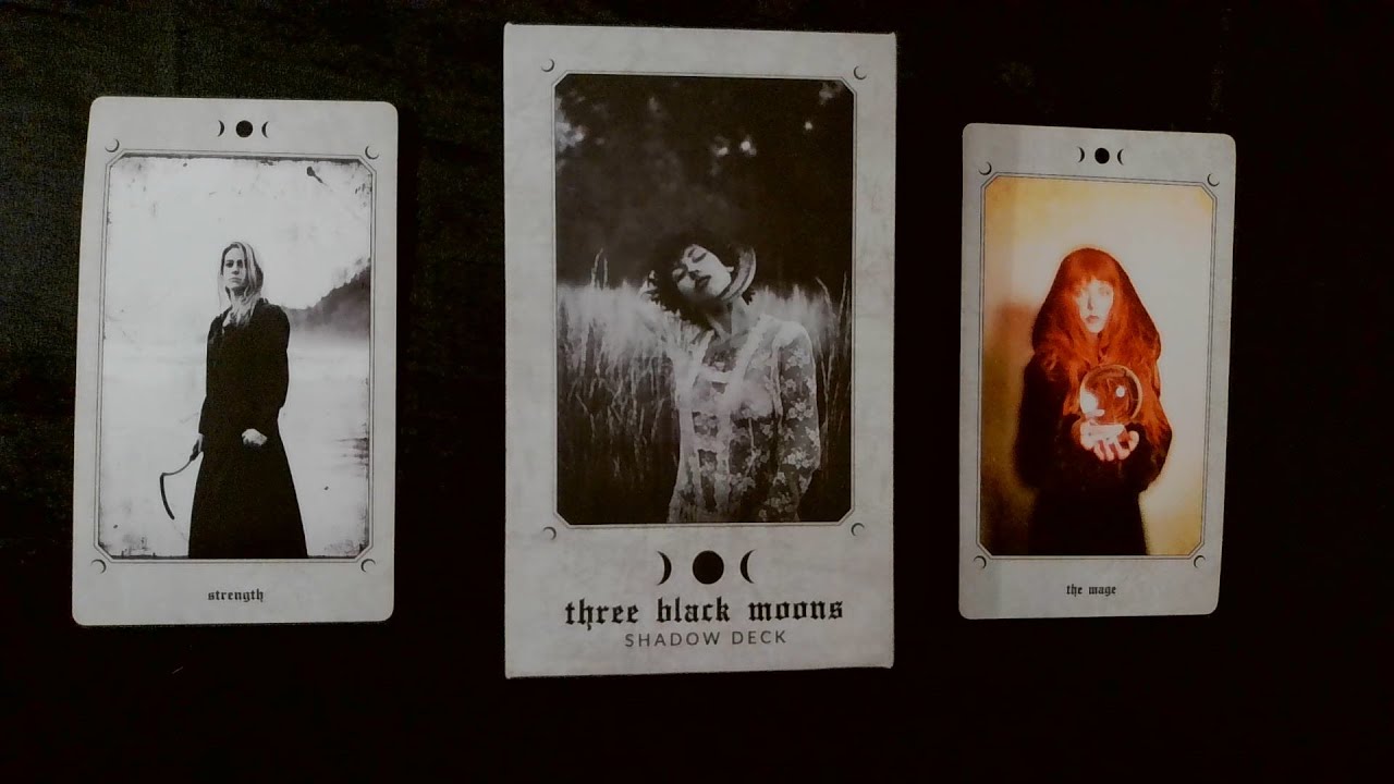 Meet the Three Black Moons Shadow Deck