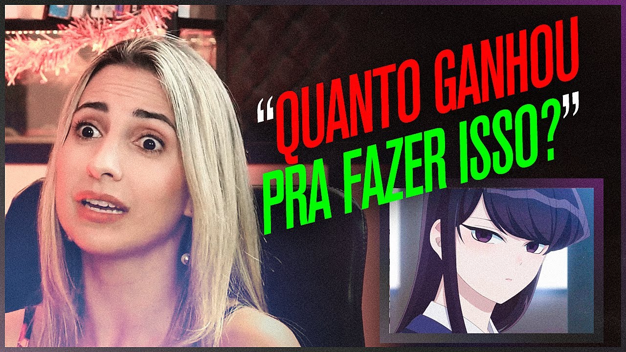 DUBLADORA DA KOMI (KOMI CAN'T COMMUNICATE) conta como foi DUBLAR uma PERSONAGEM que NÃO FALA