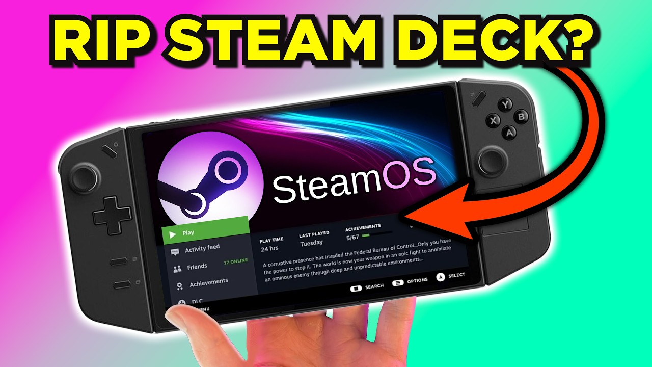 SteamOS на Legion Go: ЛУЧШЕ, чем Windows?! — Обзор Bazzite