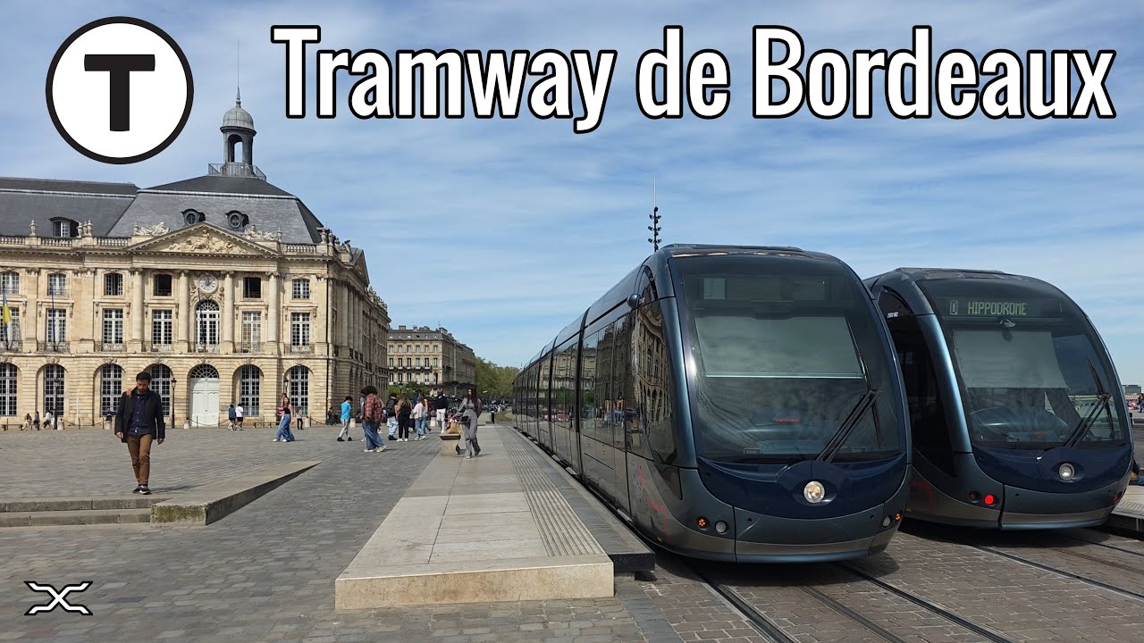 Tramway de Bordeaux | Alstom Citadis | Nouvelle-Aquitaine | France
