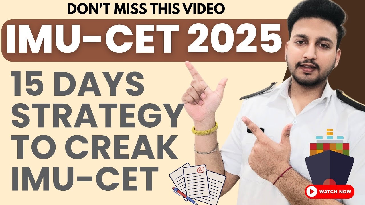 IMUCET LAST 15 DAYS STRATEGY// HOW TO CLEAR IMUCET IN 1ST ATTEMPT / MOST IMPORTANT TOPICS FOR IMUCET