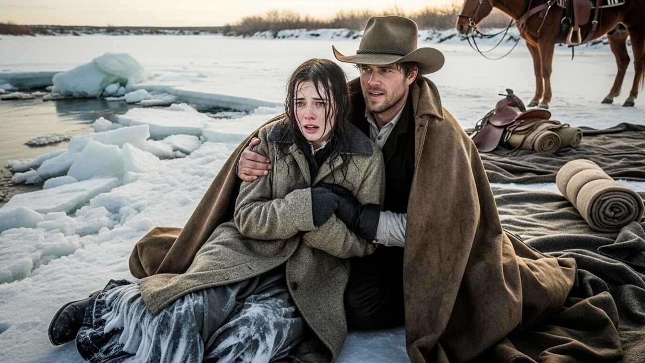 She Was Drowning In The Creek When The Ice Broke, The Cowboy Dove In And Wouldn't Let Her Go