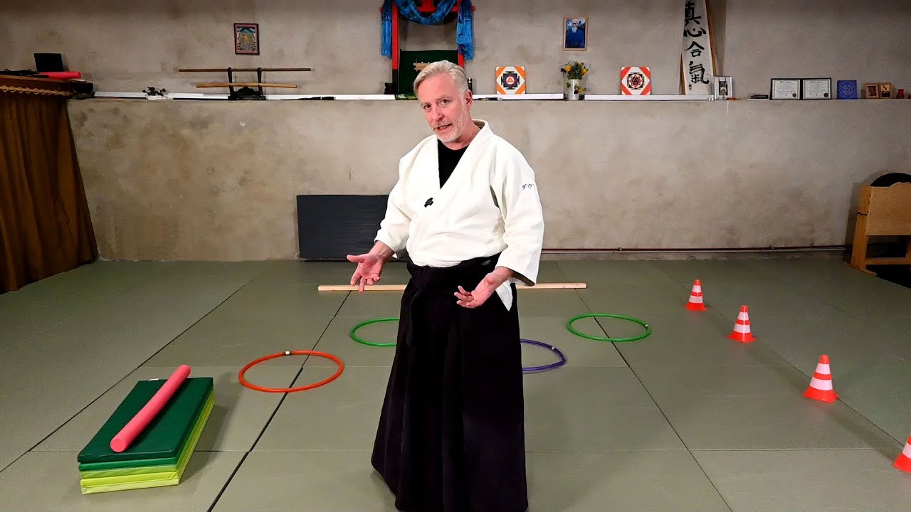Aikido for kids: 3 ways to start the class (warm-up for 6-10 years old)