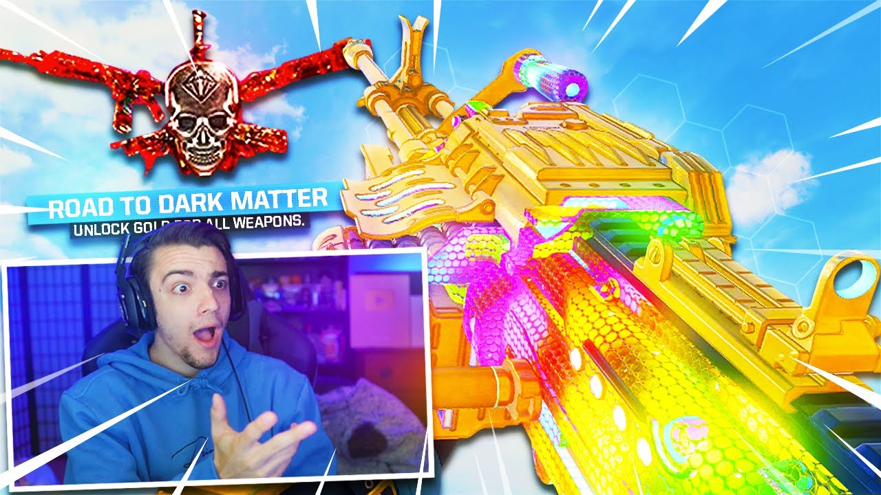 this is literally CHEATING for the Dark Matter Camo in Black Ops 4... (Diamond LMGs)