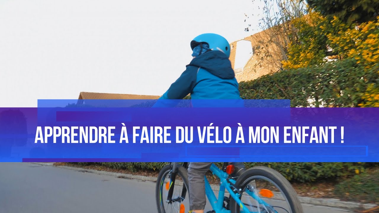 Apprendre à faire du vélo à votre enfant : les erreurs à éviter !