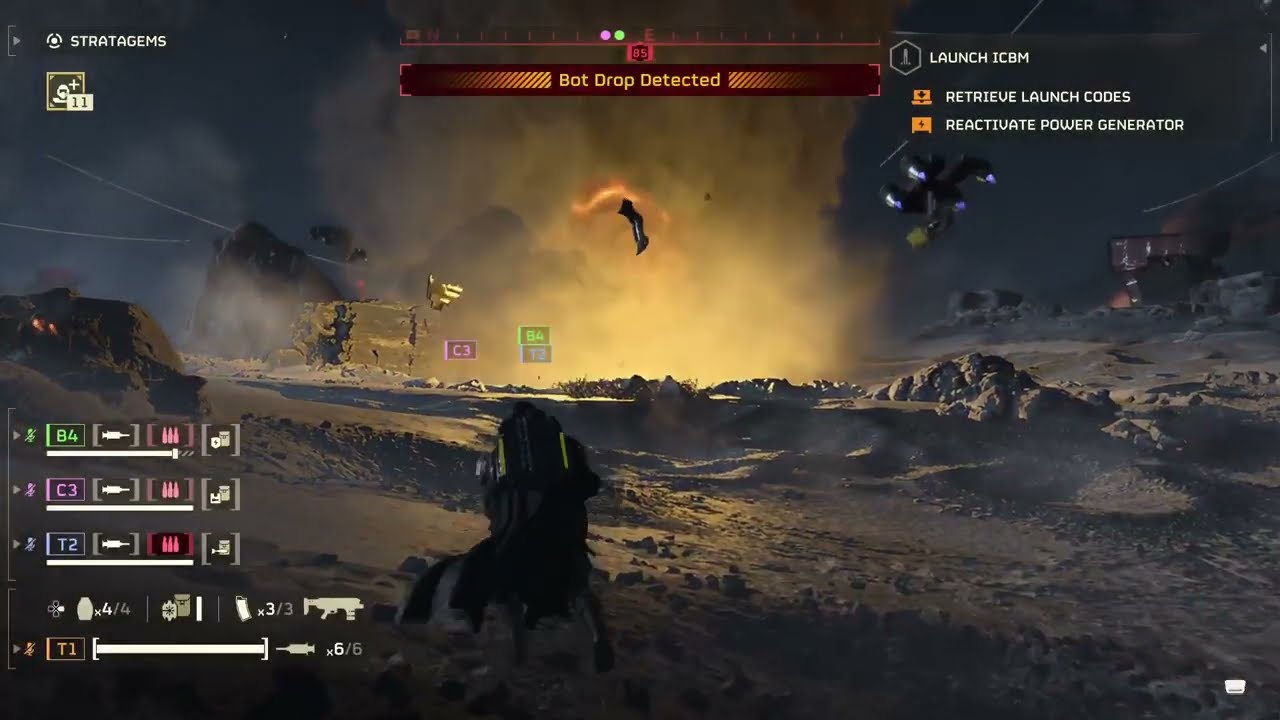 Helldivers 2 - Eagle 500kg Bomb to the Rescue