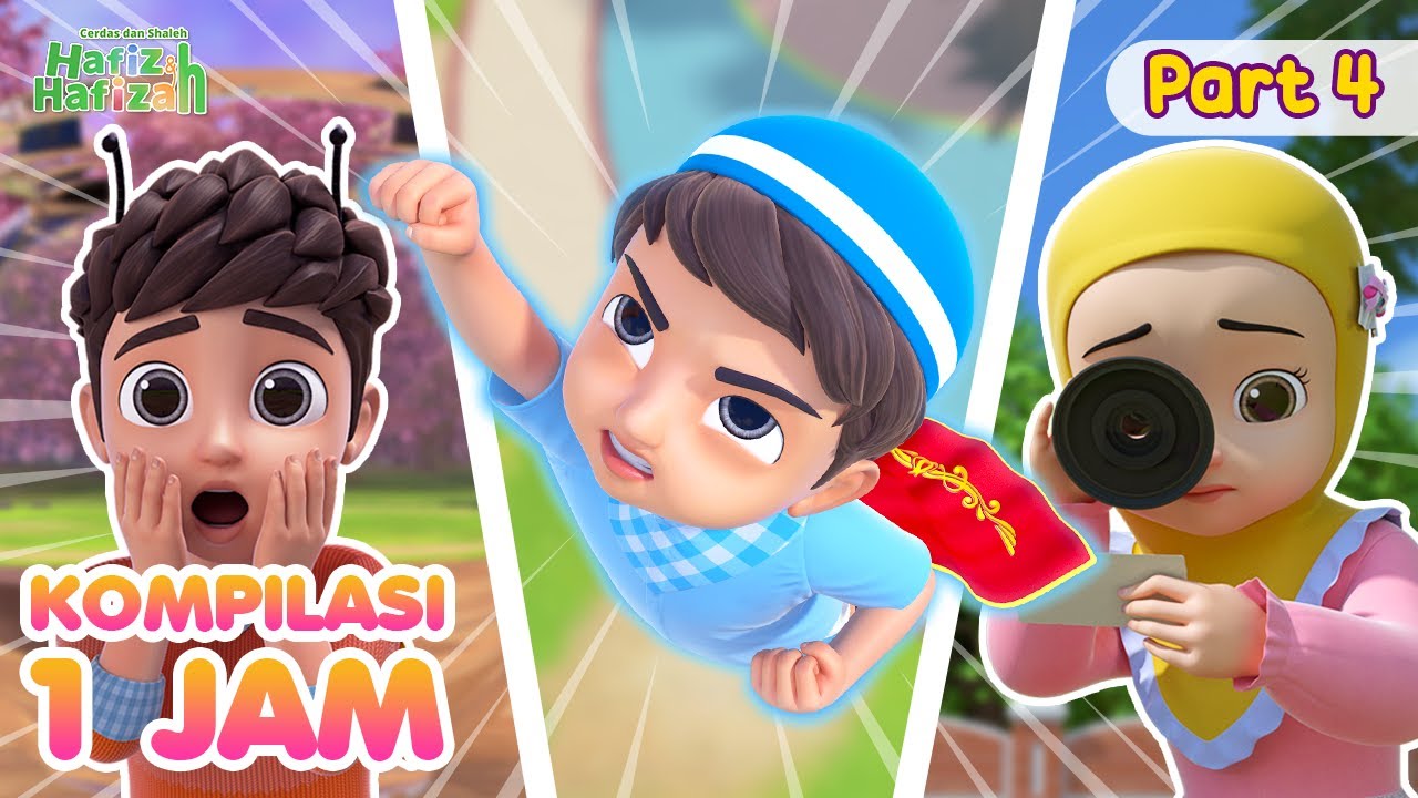 Kompilasi Hafiz & Hafizah 1 Jam Part 4 | Kartun Anak-Anak Islami