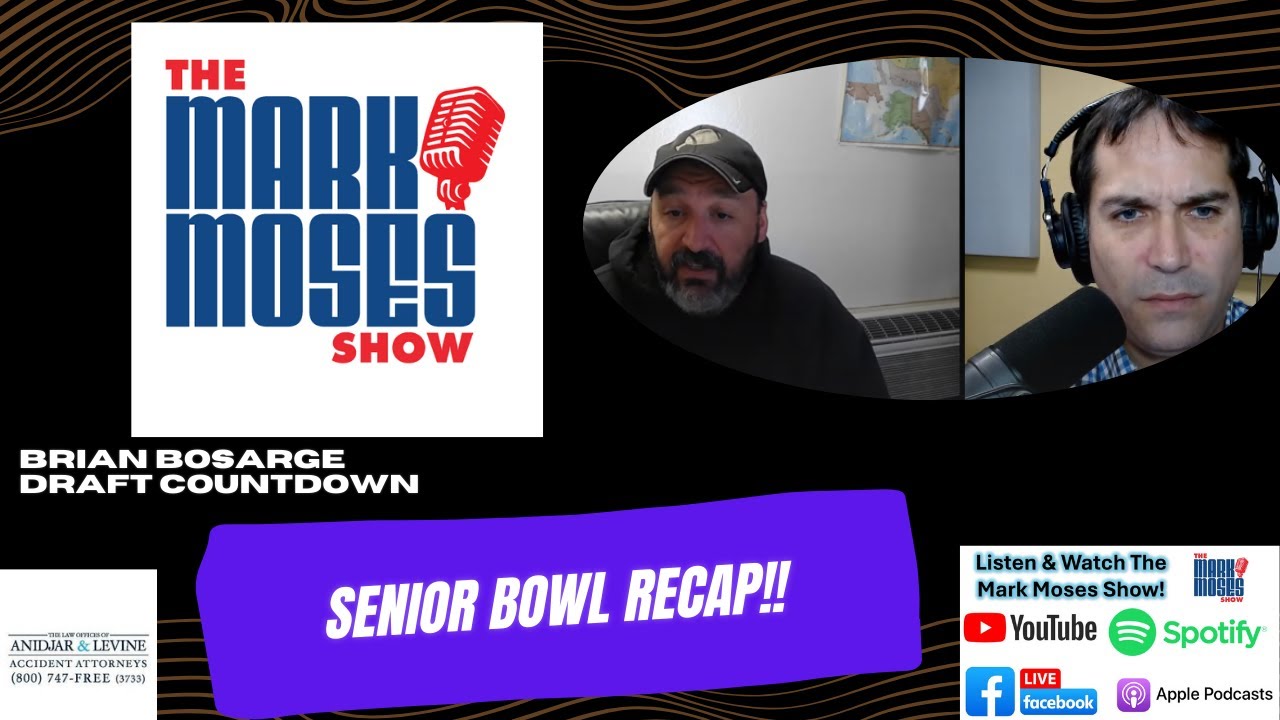Texas Tech's Lee Hunter & Vols Colton Hood-Best Two Players at Senior Bowl | The Mark Moses Show