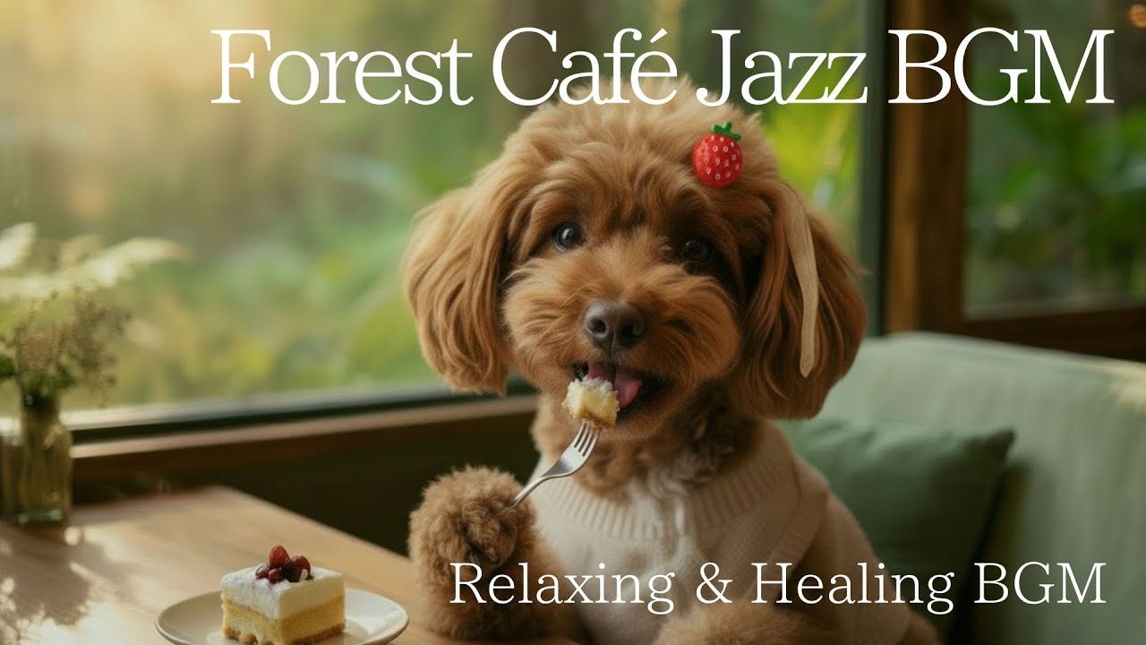 【 Jazz BGM】隠れ家カフェ、やさしい午後〜Forest Café Jazz 〜