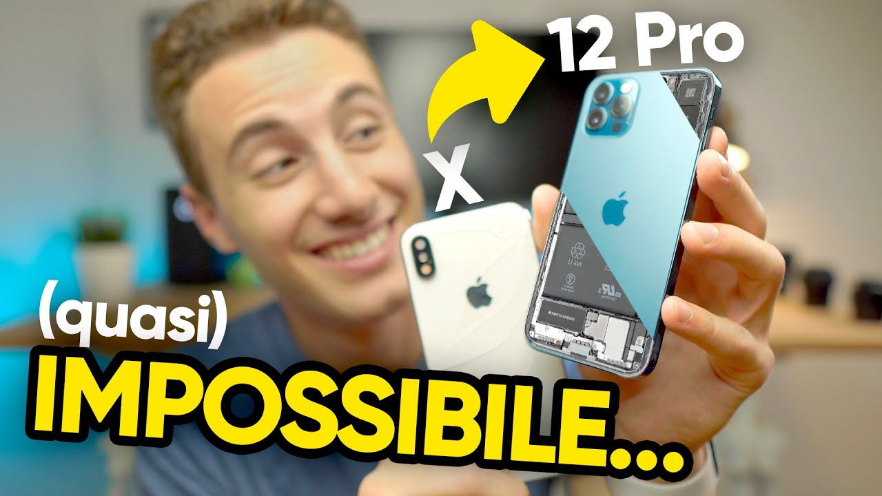 TRASFORMO iPhone X ROTTO in iPhone 12 PRO con 190€! 🤯