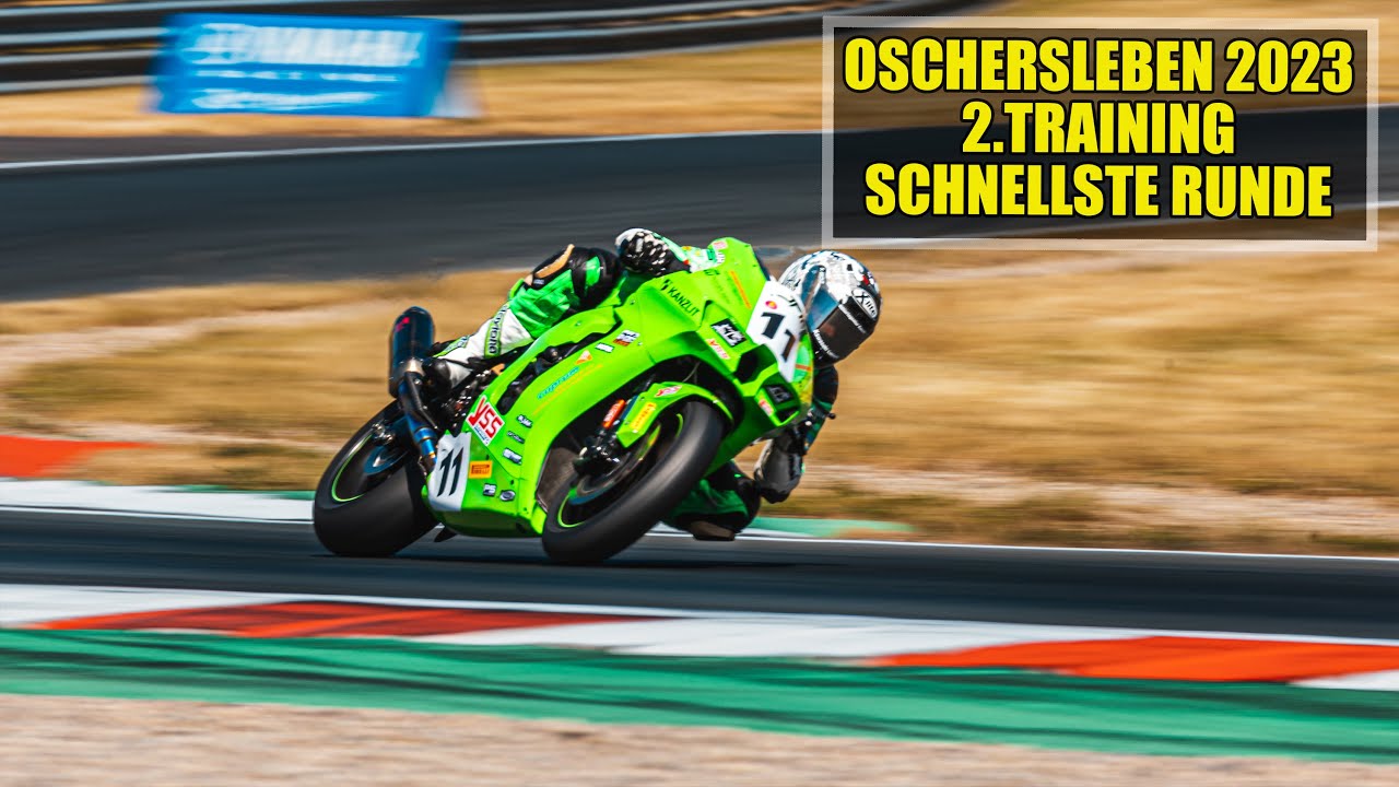 Onboard Oschersleben 2023 - 1:28.395 -    2. Training IDM Pro SuperStock 1000 - Kawasaki ZX 10-RR