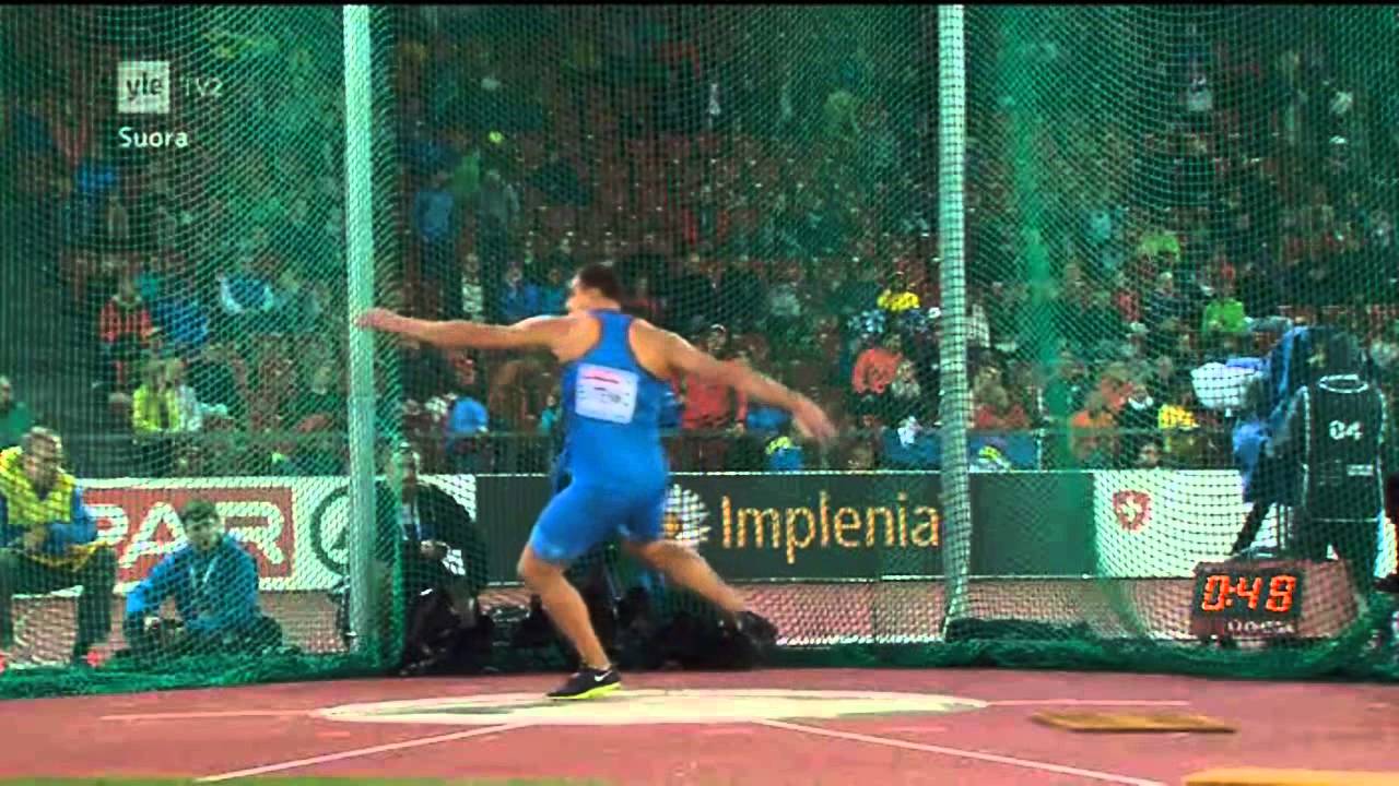 Men´s Discus Throw Final European Championships Zürich, Switzerland 13.8.2014