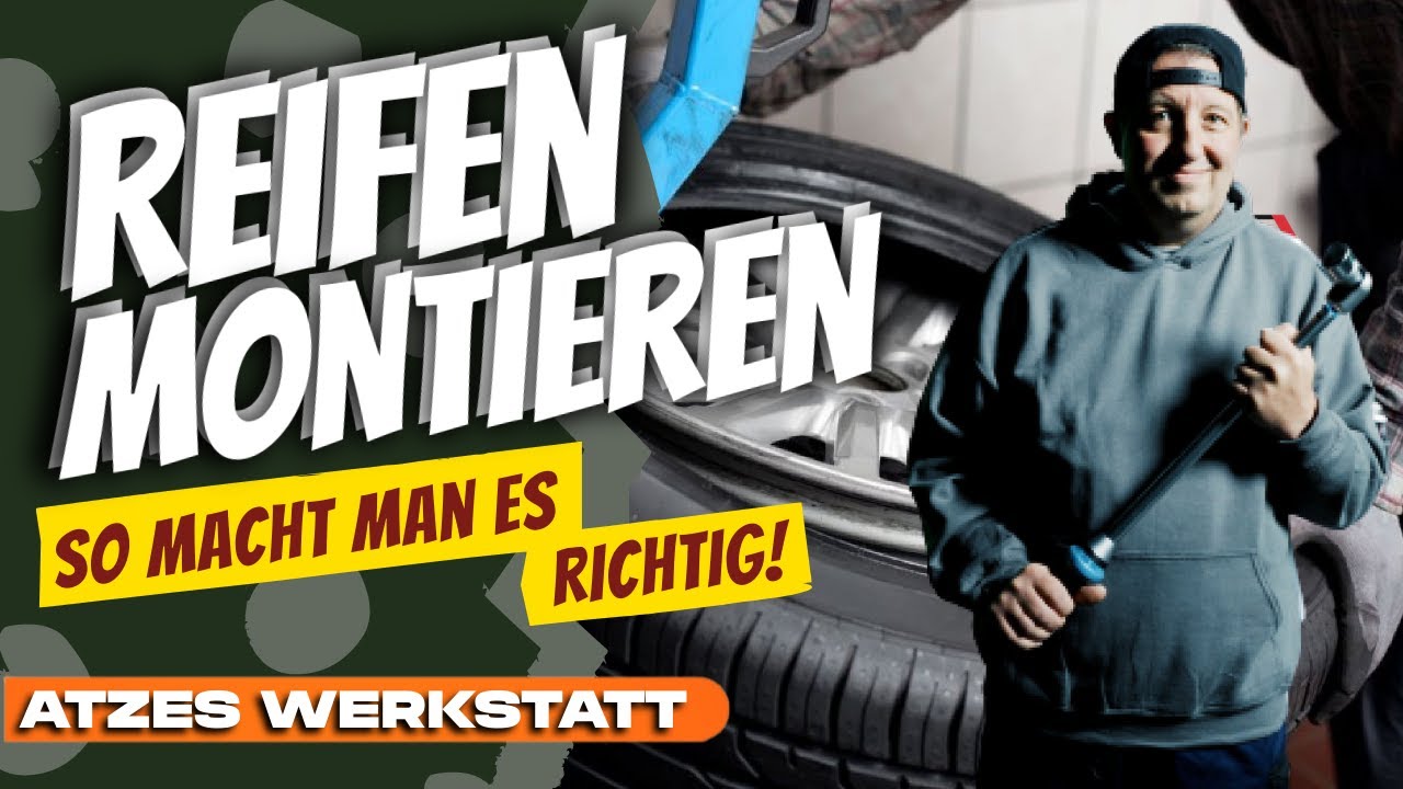 Die richtige WERKSTATTAUSRÜSTUNG und wie ich einen Reifen richtig montiere und auswuchte.