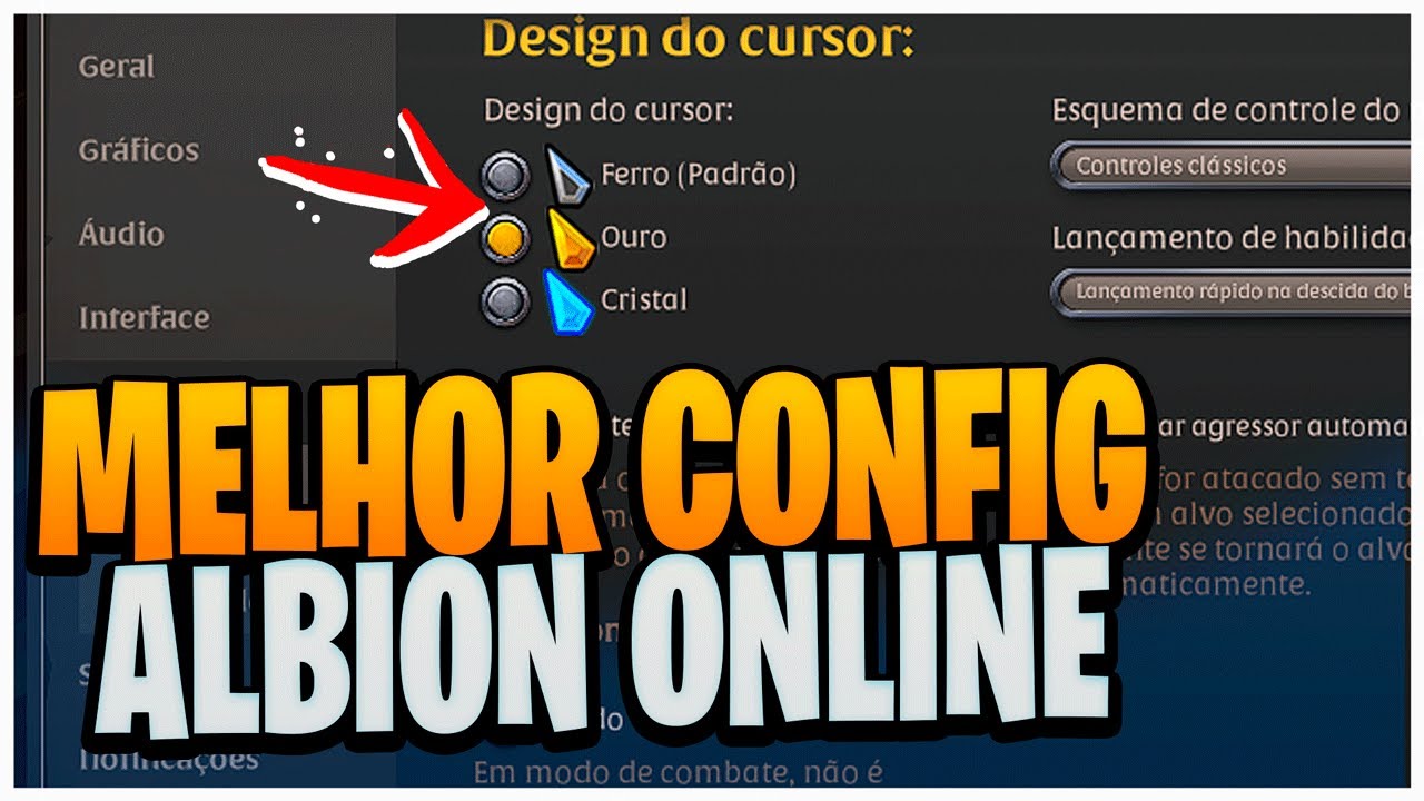 A MELHOR CONFIG PARA ALBION ONLINE EM 2023!!(+FPS, binds, resolução)