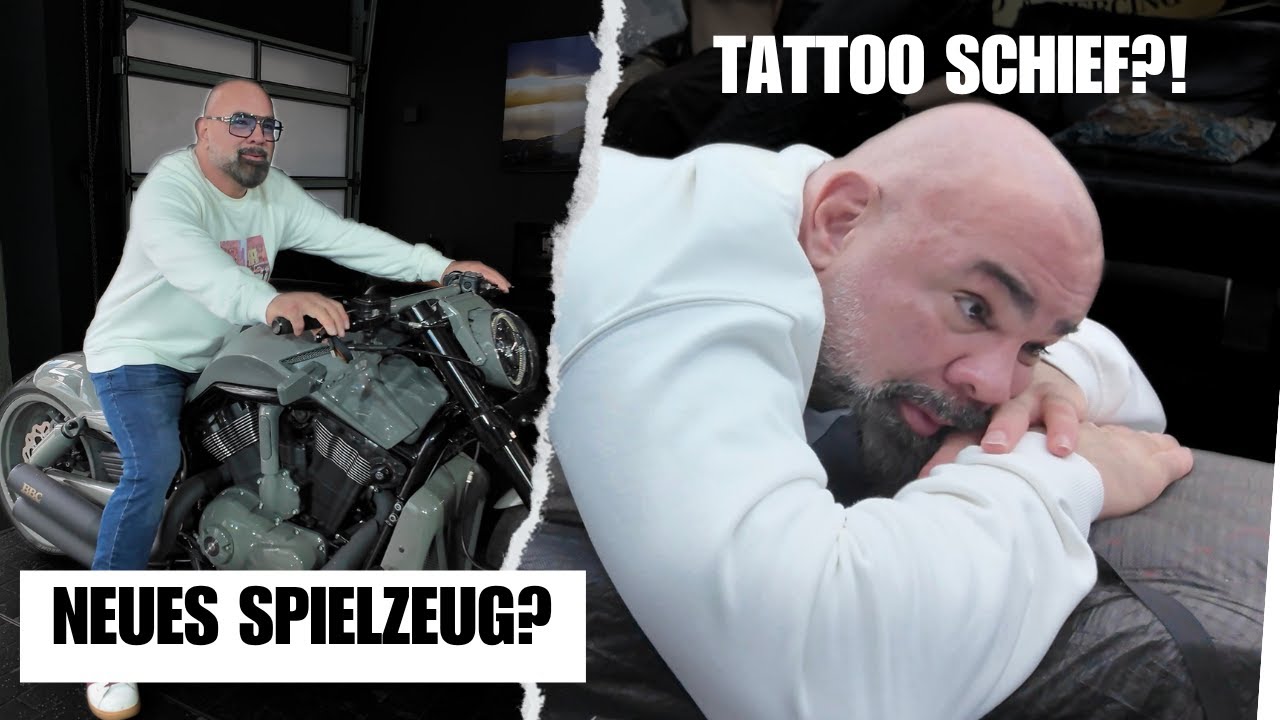 Mein Logo-Tattoo ist SCHIEF!? | Harley als Trost?