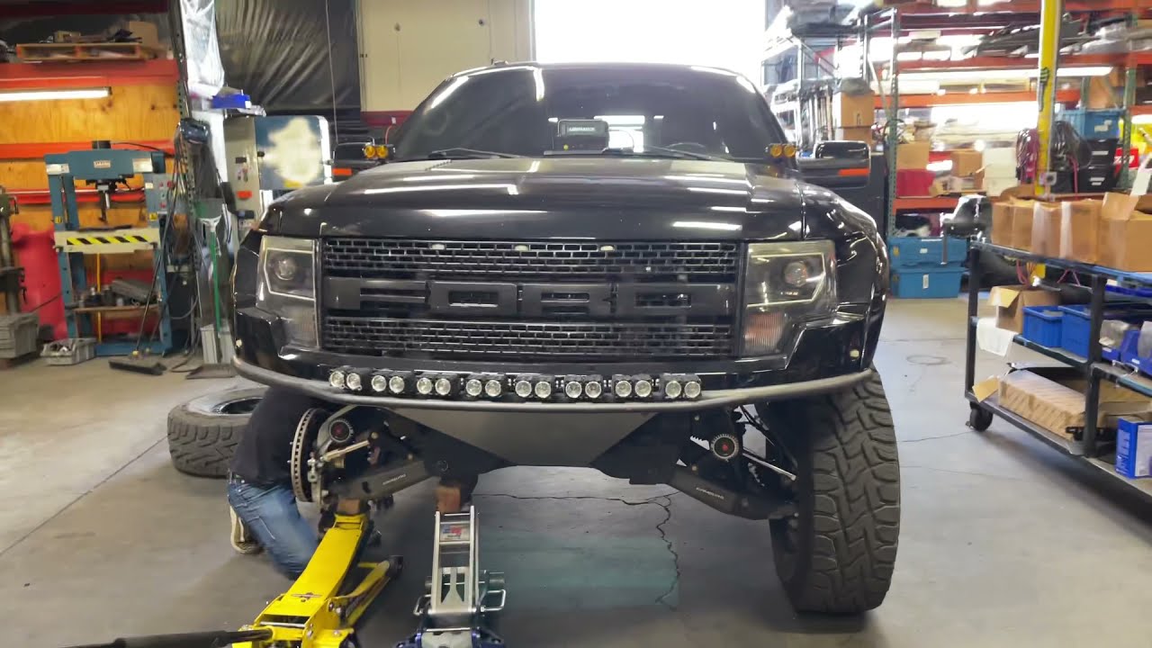 Camburg Gen 2 Raptor Longtravel suspension on an F150