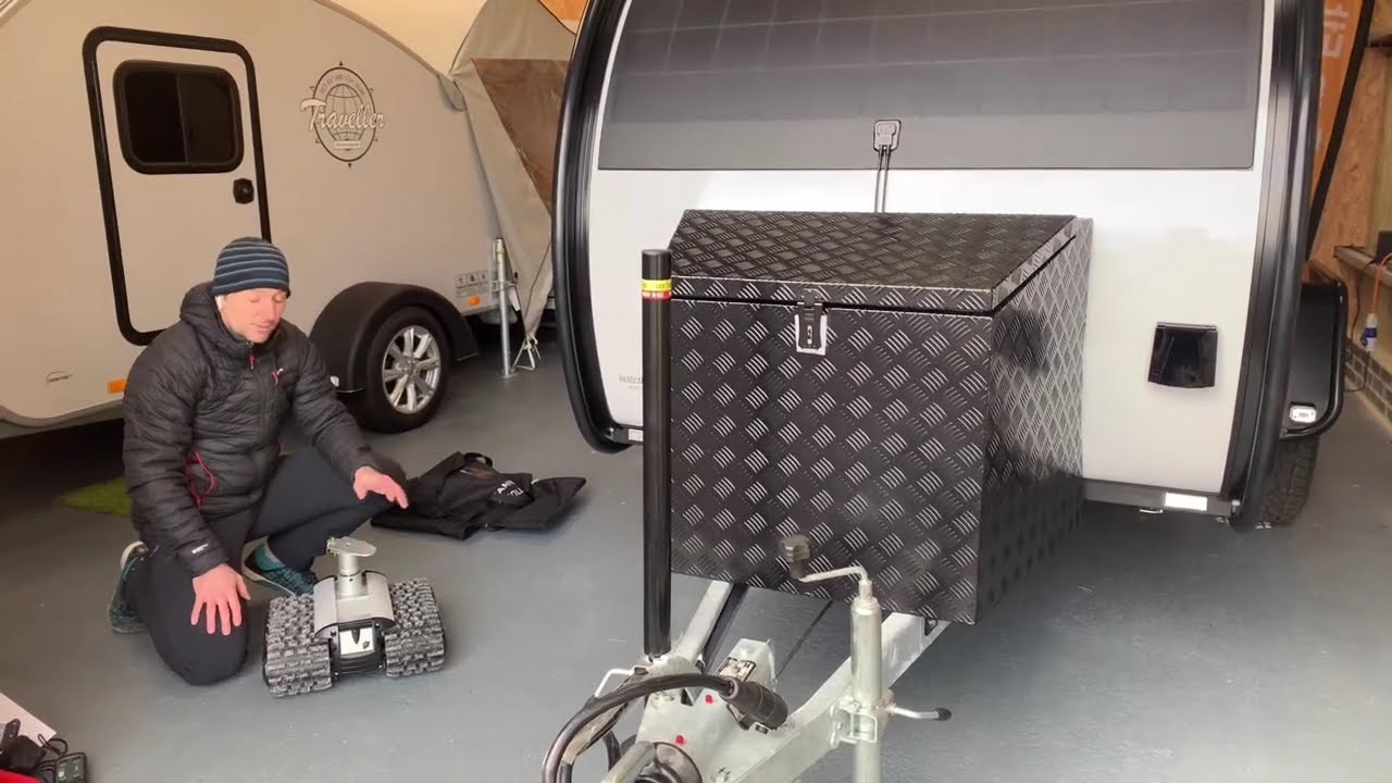 HeroCamper Robot Trolley/Motor Mover Robot for Caravans and Trailers