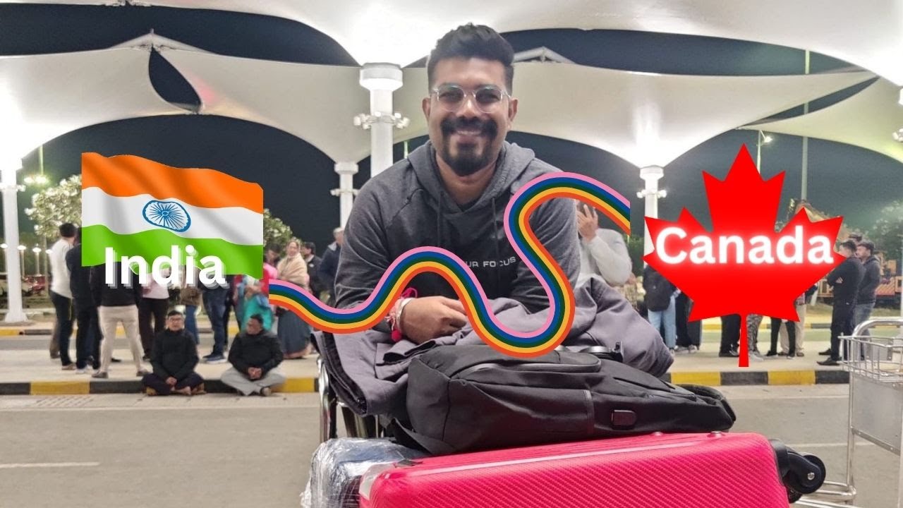 India to Canada | Ahmedabad to Saskatoon via Toronto  and London