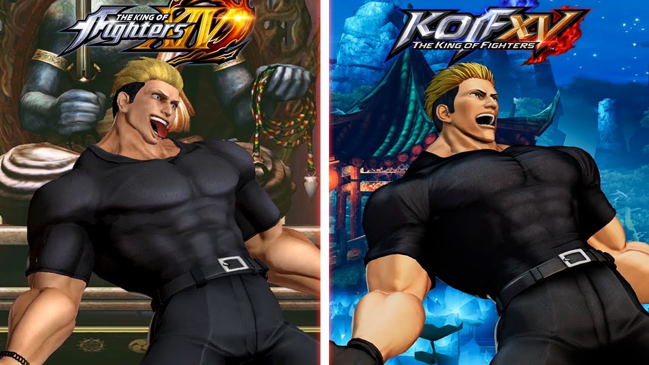 THE KING OF FIGHTERS XV: DLC TEAM PASS 1 - CHARACTER MODELS COMPARISON - KOF XV vs KOF XIV