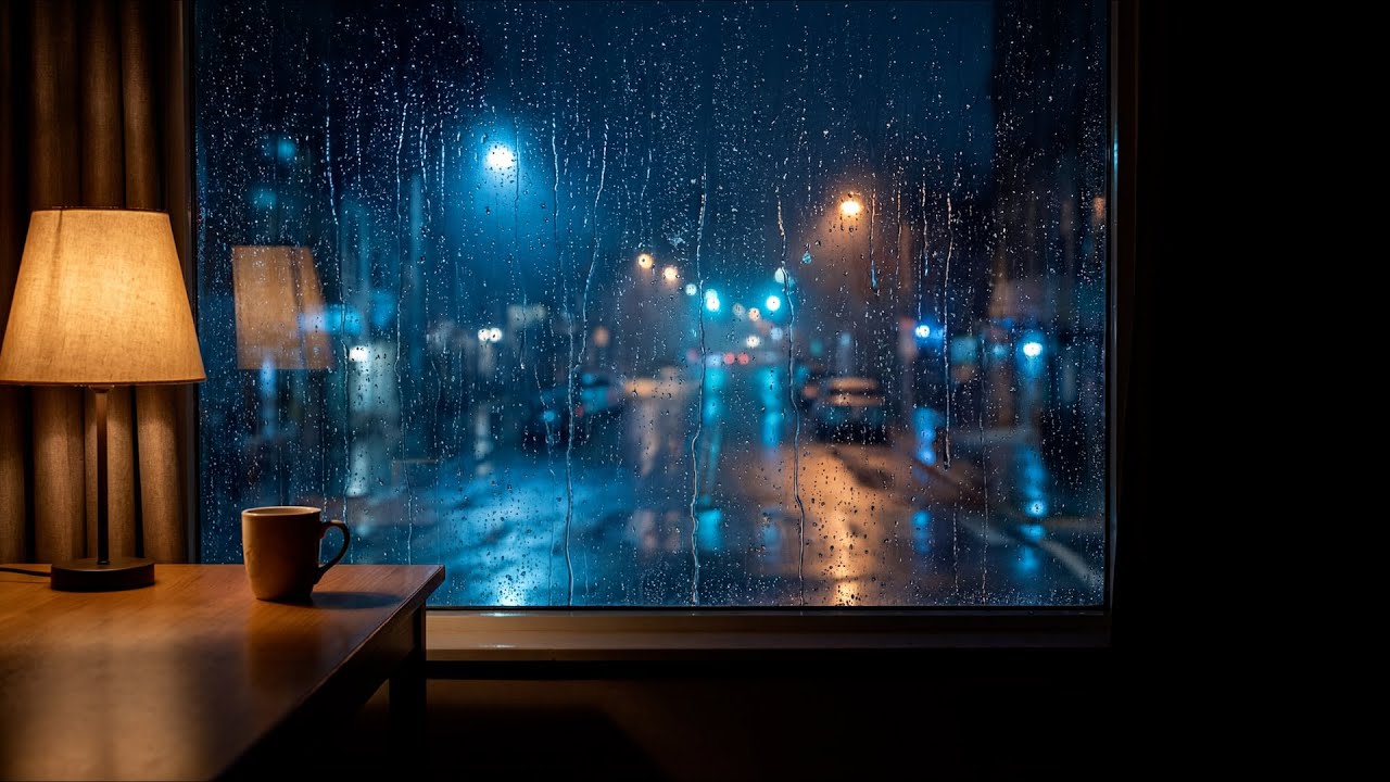 Dark Rainy Night | Soothing Sounds for Deep Rest