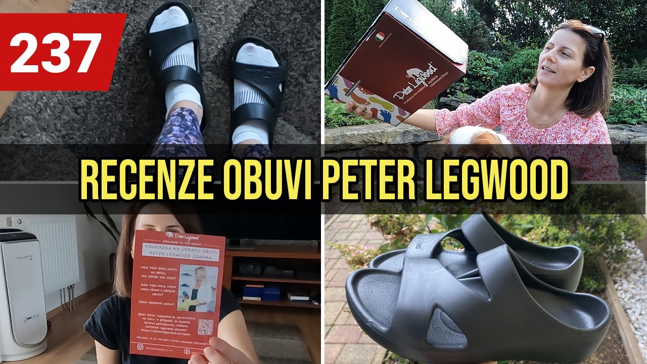 JAKÉ PANTOFLE NOSÍM DOMA? RECENZE NA ZDRAVOTNÍ OBUV PETER LEGWOOD | MOJE ZKUŠENOSTI | MODEL DOLPHIN