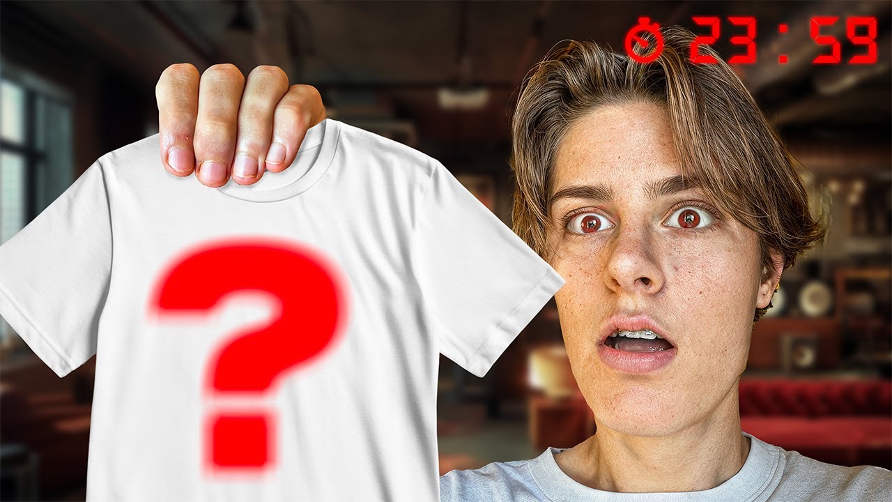 24h pour créer le T-shirt de l'année