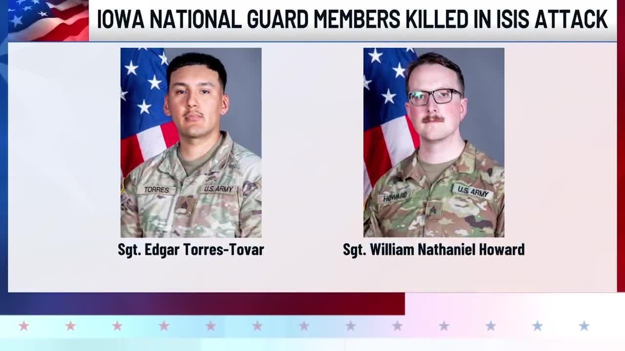 Two killed Iowa National Guard members were part of counter-ISIS mission