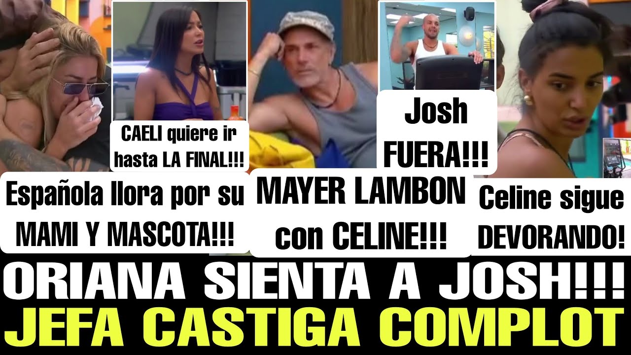 😱 KENNY Y CURVY DESTERRADOS!!! ¿SIENTAN A JOSH? MP RESPONDE LA CASA DE LOS FAMOSOS EN VIVO TELEMUNDO