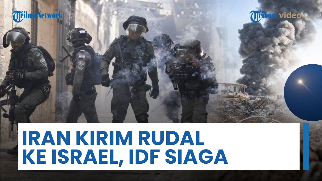 Rudal Iran Kembali Diluncurkan ke Israel, IDF Aktifkan Pertahanan Udara & Sirene Peringatan Meraung