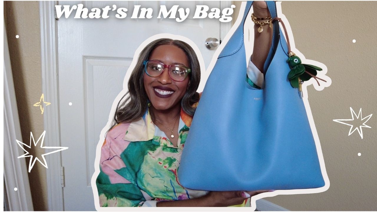 What's In My Bag | Coach Brooklyn 39 (Bluebell)