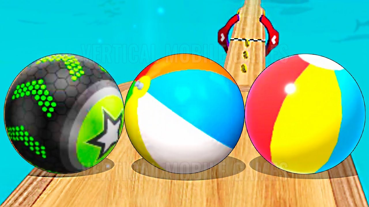 Going Balls vs Rolling Balls Swallowing vs Sky Rolling Balls - Beach Ball Fun Race
