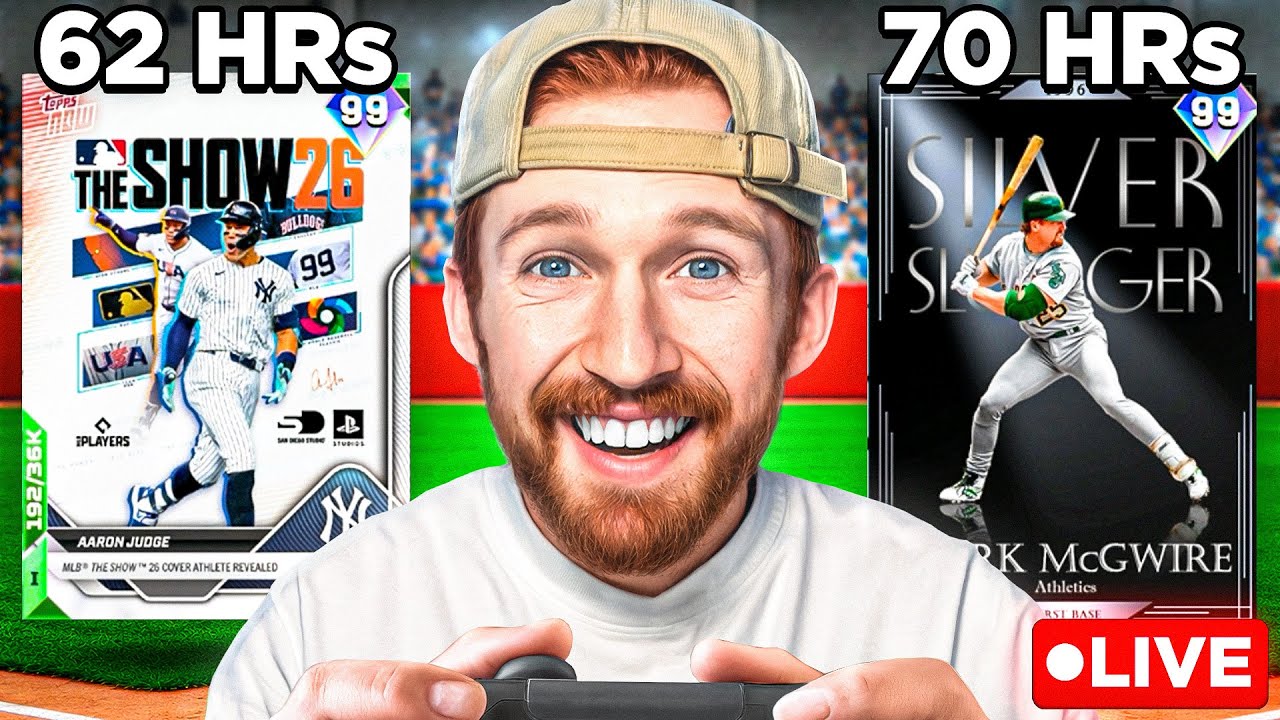 🔴LIVE - ALL TIME HOMERUN LEADERS BUILD MY TEAM!