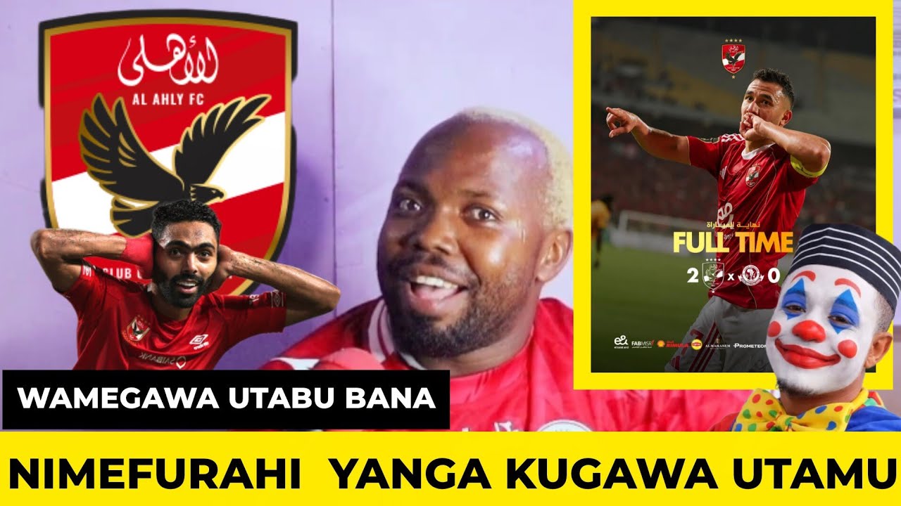 HATIMAE YANGA AGAWA UTAMU // MECHI IMETAMATIKA AL AHALY KUMCHPA GOLI 2 // HIGHLIGHT 