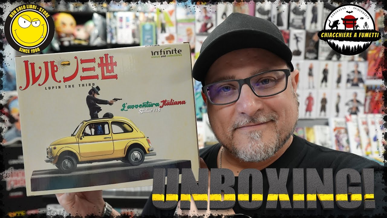 LUPIN THE THIRD L'Avventura Italiana! Statua 1:18 by INFINITE STATUE!!! E una piccola critica...