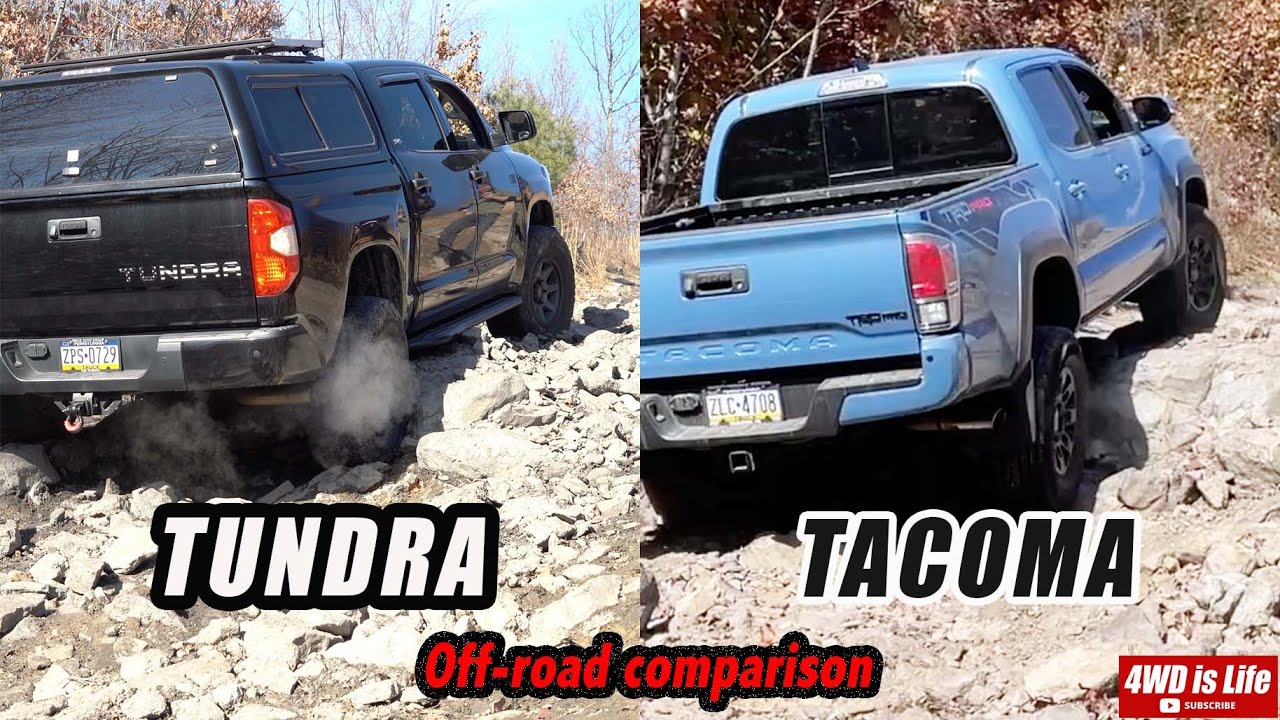 TOYOTA Tundra vs TOYOTA Tacoma - ATRAC vs Rear Locker