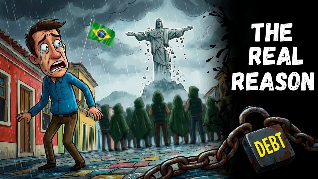 Why Brazil's Economy is QUIETLY COLLAPSING (The Commodity Trap)