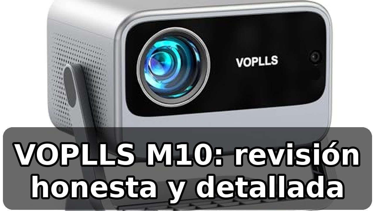 Review completa del proyector VOPLLS M10: Dolby Audio y WiFi 6