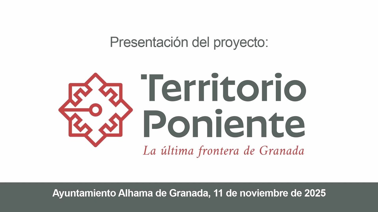 Presentación proyecto Territorio Poniente