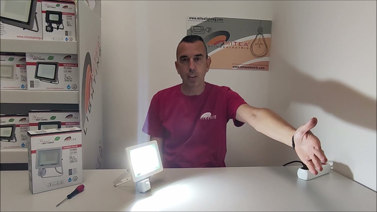 ECO LED reflektor sa senzorom - povezivanje i način rada Mitea Lighting