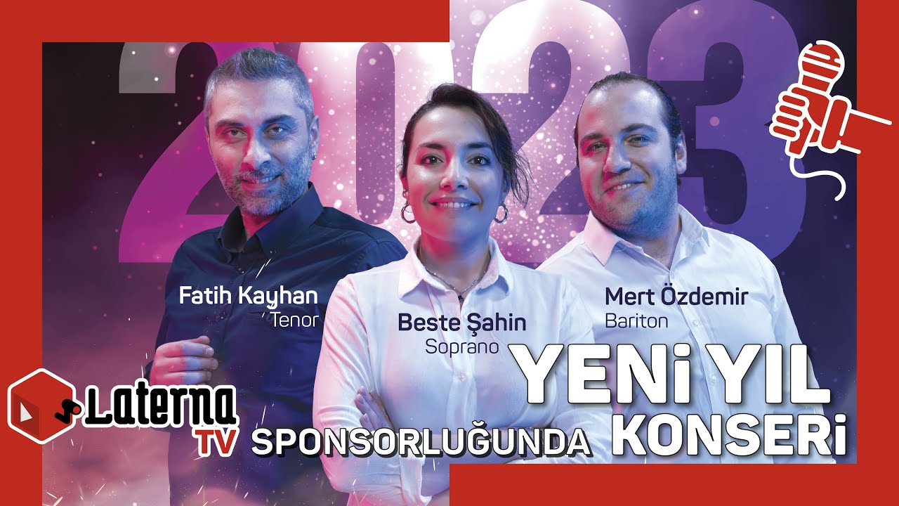 LaternaTV Sponsorluğunda 2023 Yeni Yıl Konseri / St&uuml;dyo Laterna